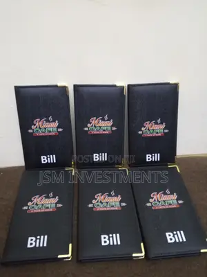 Hotel/Restaurants Bill Holders