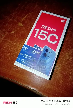 Xiaomi Redmi 15C 128 GB Black