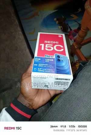 Xiaomi Redmi 15C 128 GB Black