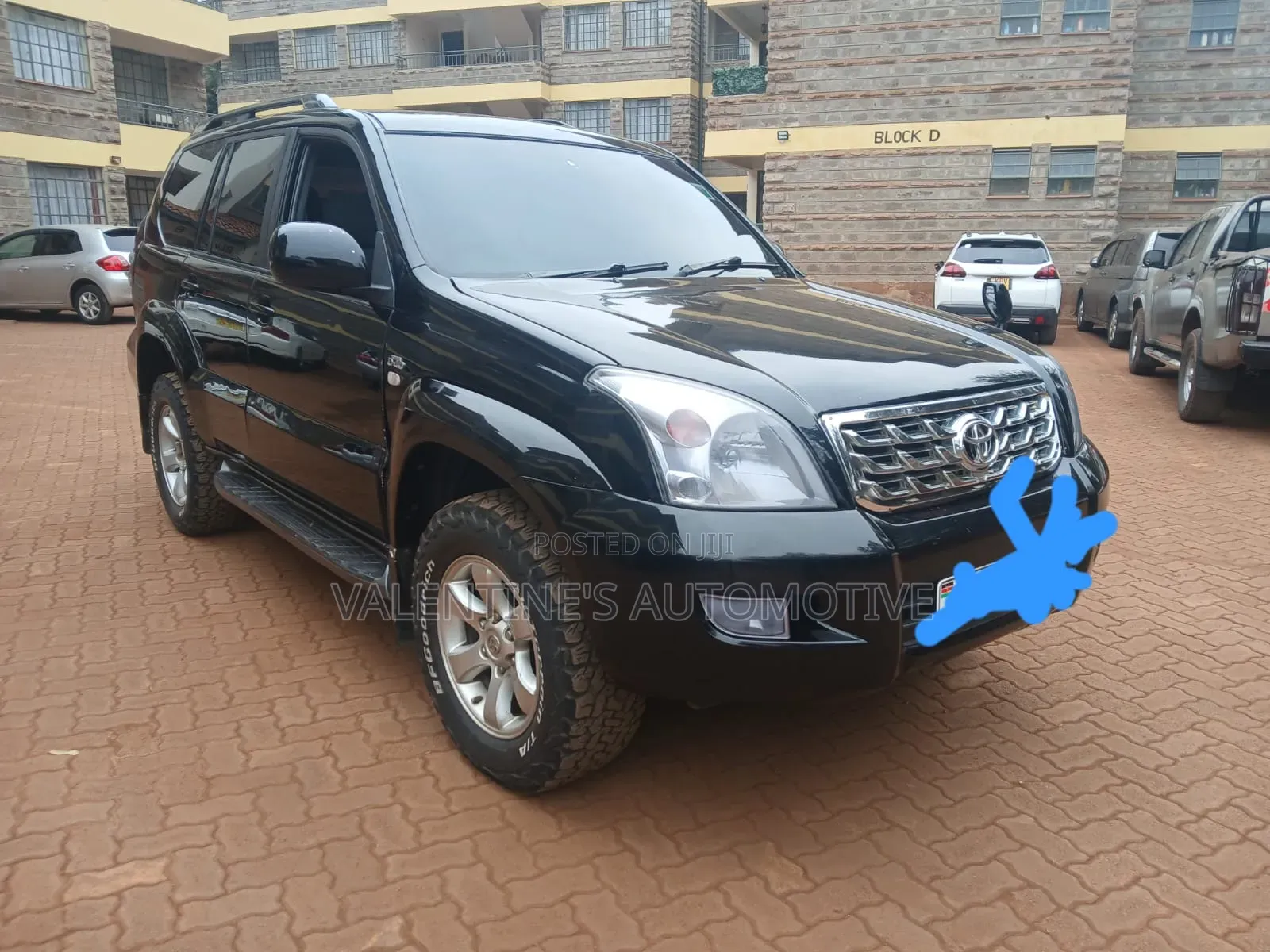 Toyota Land Cruiser Prado 2004 Black