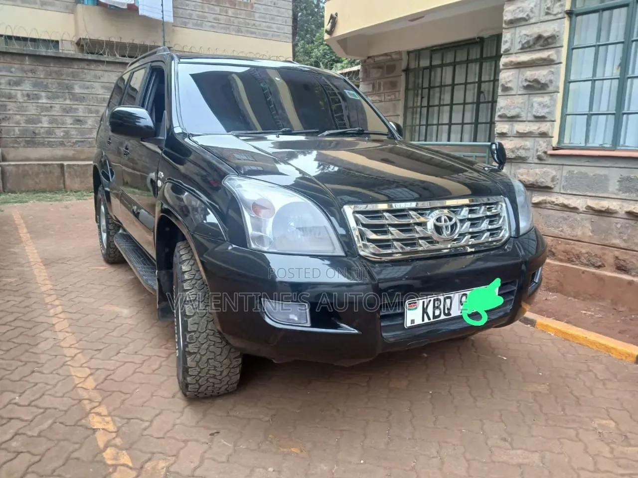 Toyota Land Cruiser Prado 2004 Black
