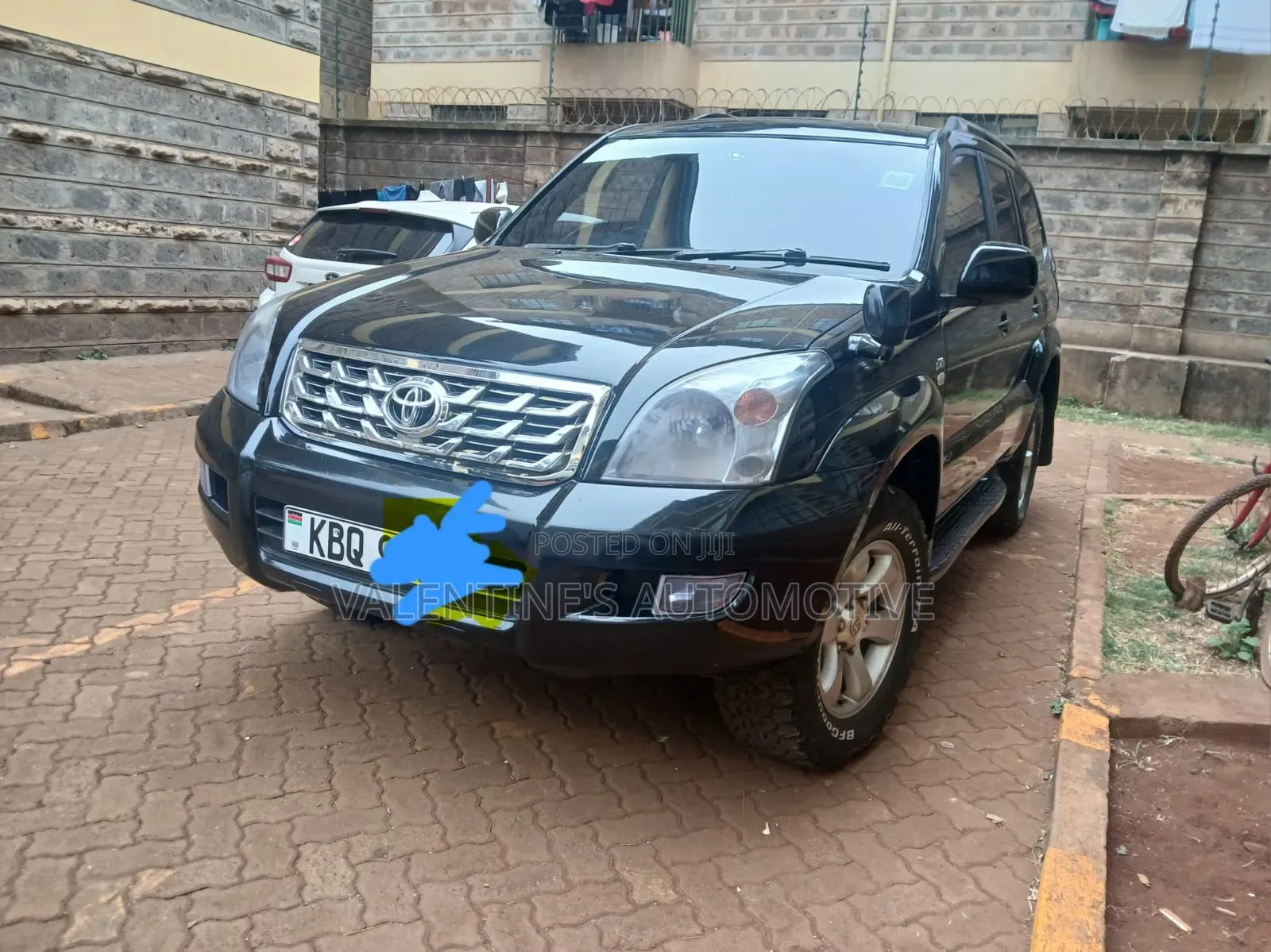 Toyota Land Cruiser Prado 2004 Black