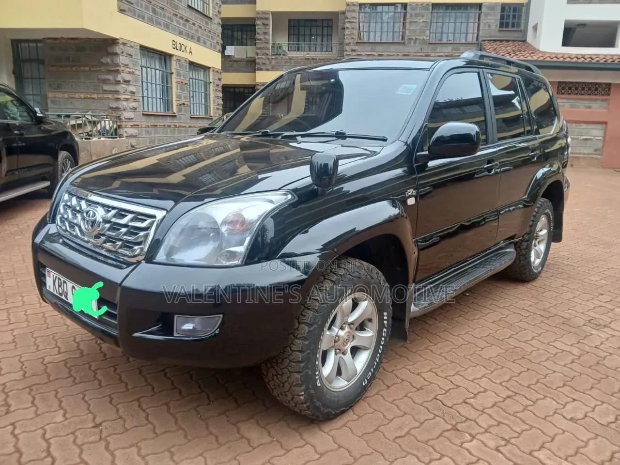 Toyota Land Cruiser Prado 2004 Black