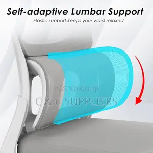 White Swivel Desk Chair