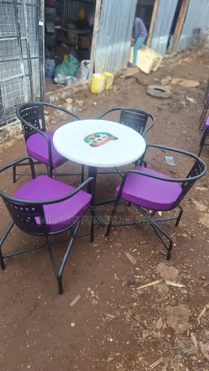 Grey Restaurant Seats Set