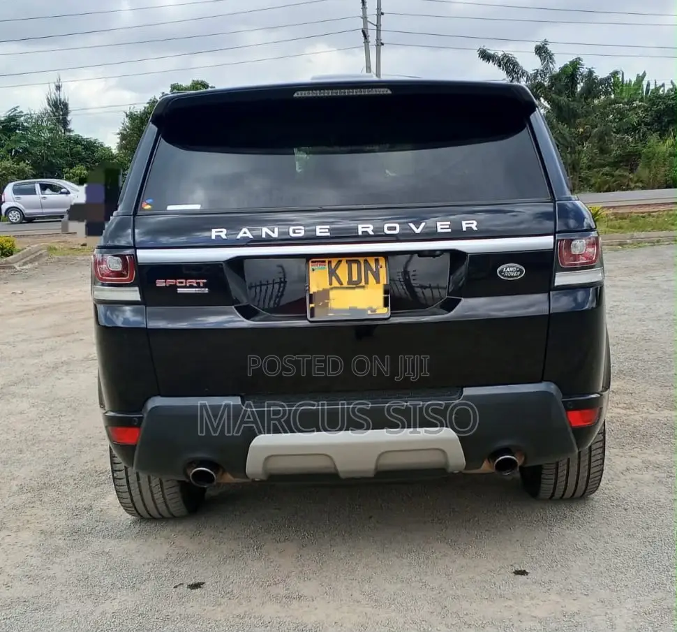 Land Rover Range Rover Sport HSE 4x4 (3.0L 6cyl 8A) 2016 Black