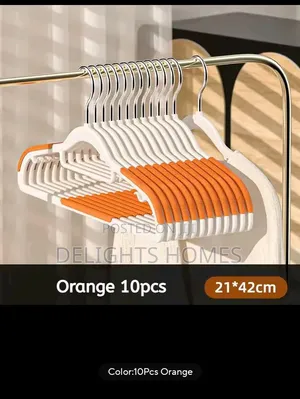 10Pcs Set of Non-Slip Hangers-Id