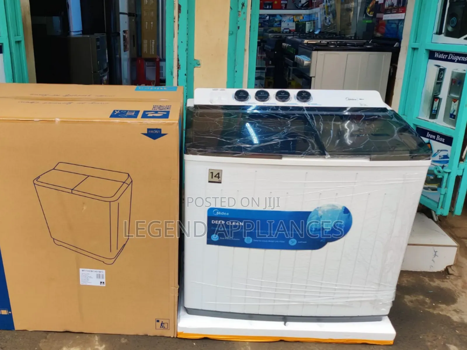 Midea 14KG Twin Tub Washing Machine Wash Spin