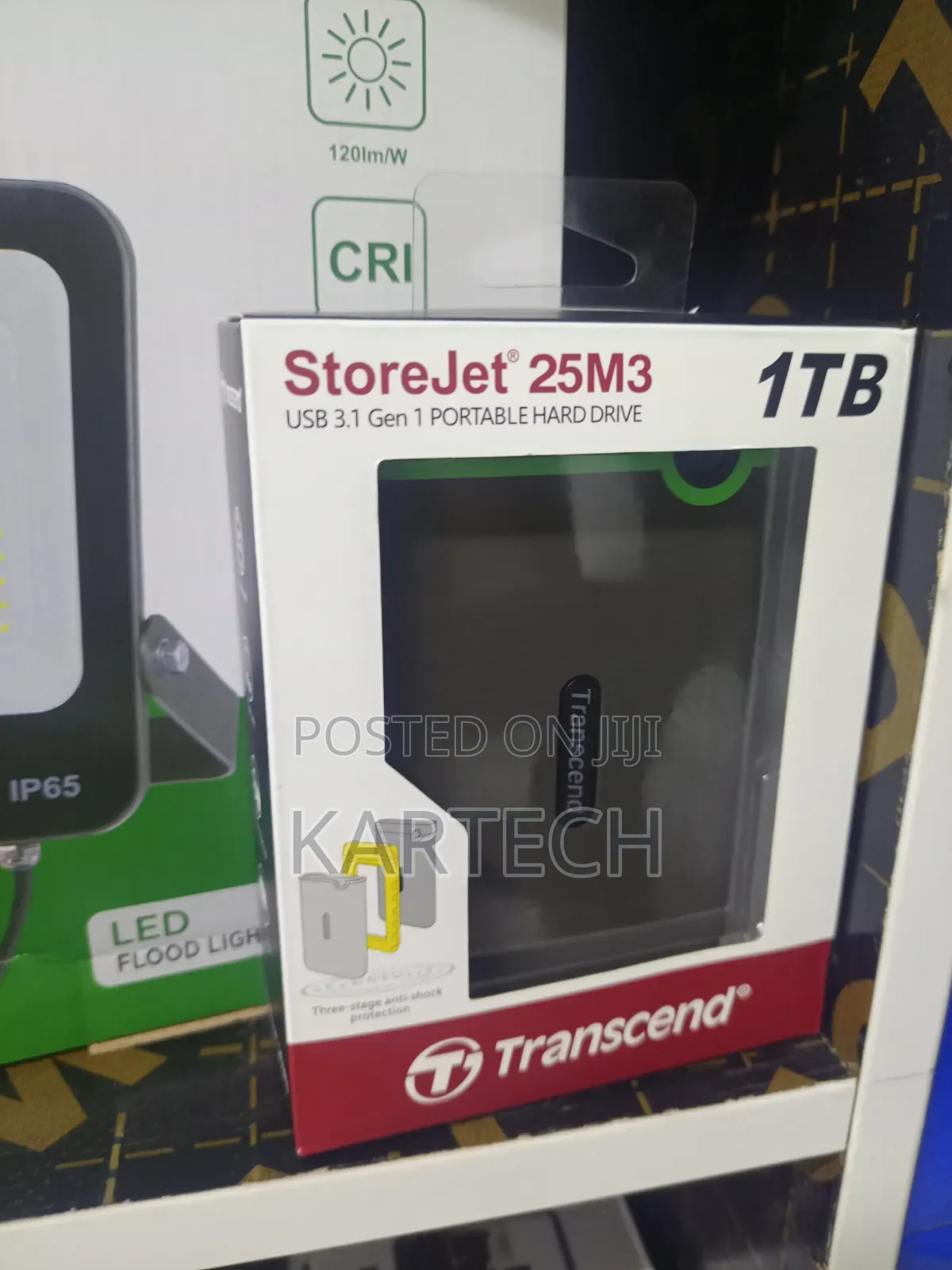Transcend 1TB 5400RPM Portable External Hard Drive