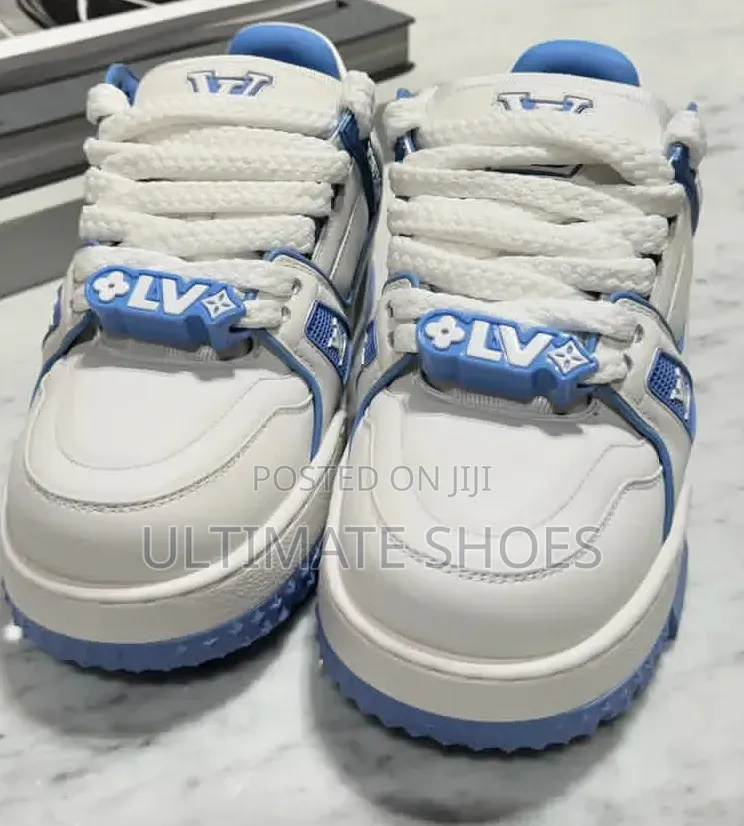 Louis Vuitton Maxi White Blue