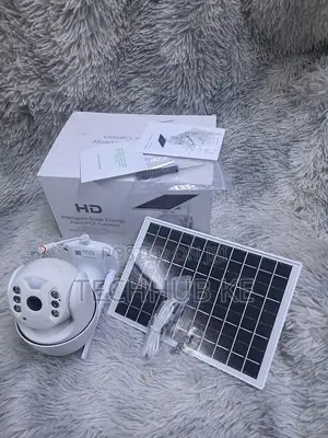 4g Wireless Outdoor Ubox CCTV Camera Solar Powered