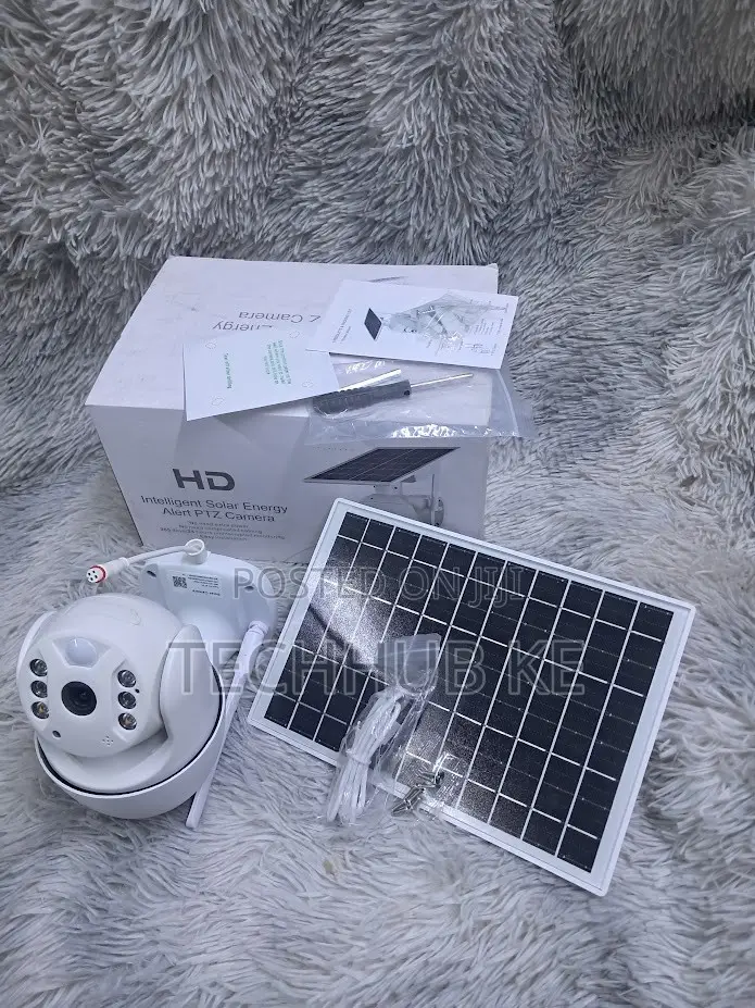 4g Wireless Outdoor Ubox CCTV Camera Solar Powered