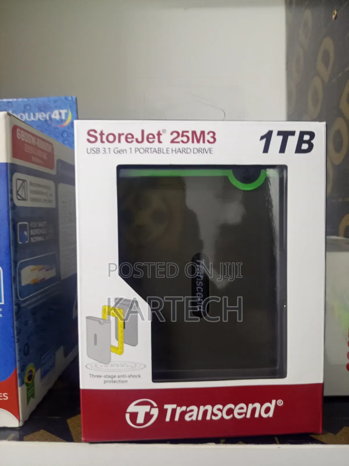 Transcend 1TB 5400RPM External Hard Disk – USB 3.0