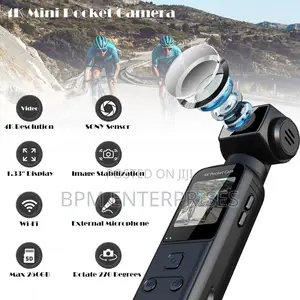 360* Degrees Body Camera Audio Mini Vlog Cam Rotating Camera
