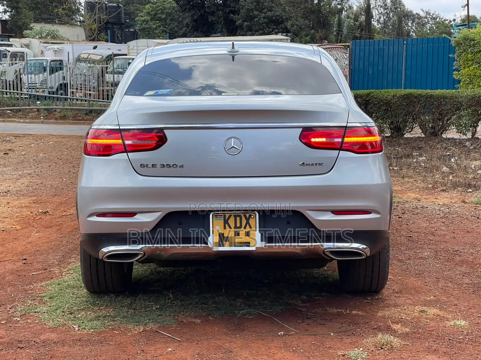 Mercedes-Benz GLE-Class GLE 350d 4MATIC 2019 Silver