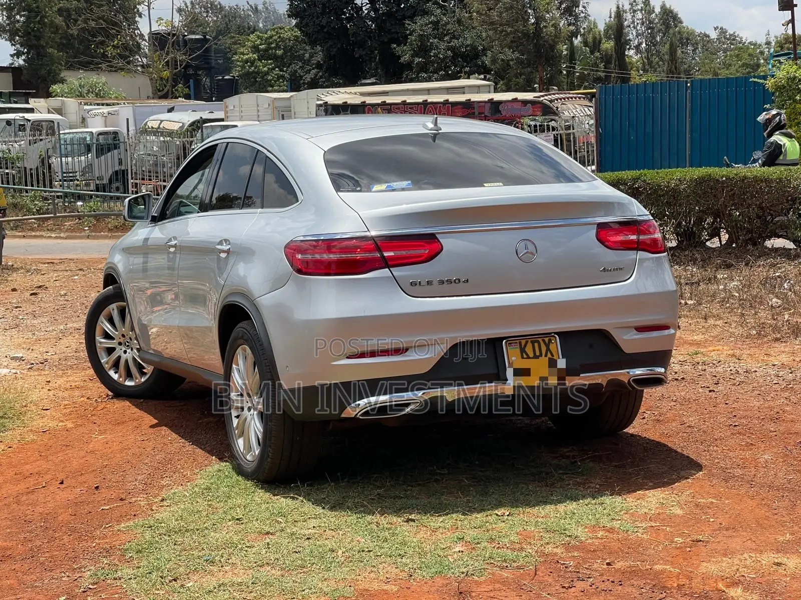 Mercedes-Benz GLE-Class GLE 350d 4MATIC 2019 Silver