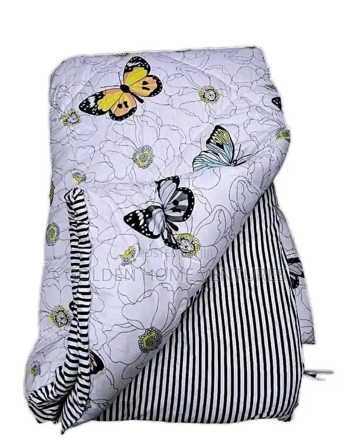 4 PCS Warm Border Binding Duvet Set 6x7 Ft Bed Sheet Cases