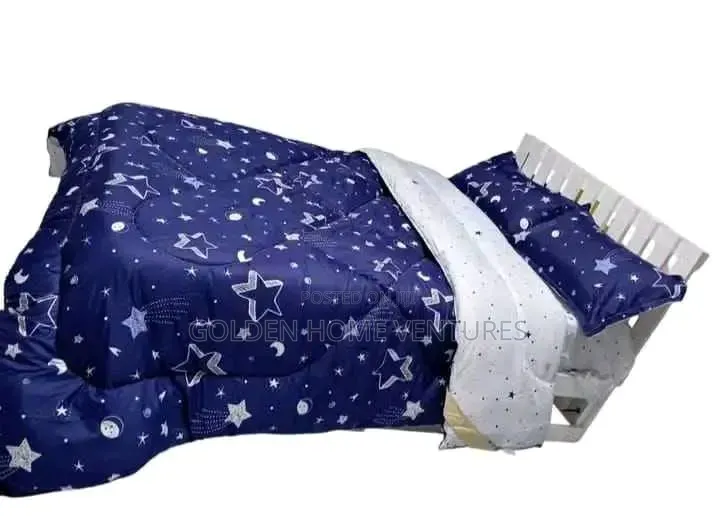 4 PCS Warm Border Binding Duvet Set 6x7 Ft Bed Sheet Cases