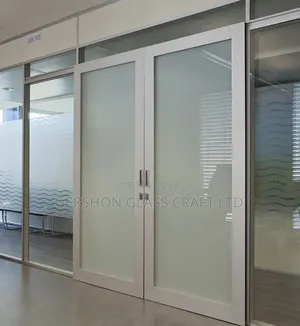 Frosted Glass Sliding Door