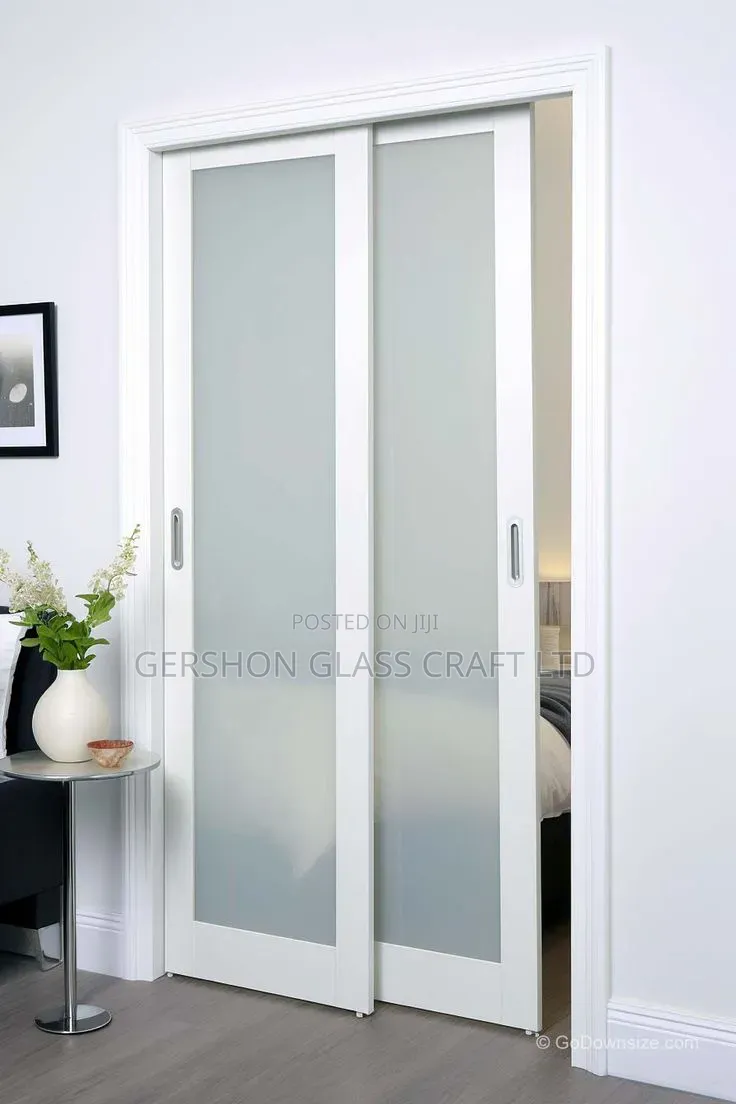 Frosted Glass Sliding Door