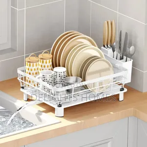 Minimalist Countertop Dish Drying Rack-Ele