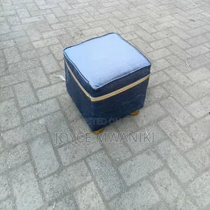 Pedicure Stool or Foot Stool Grey 