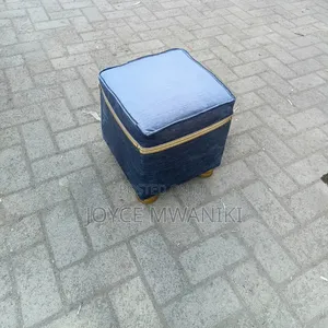 Pedicure Stool or Foot Stool Grey 
