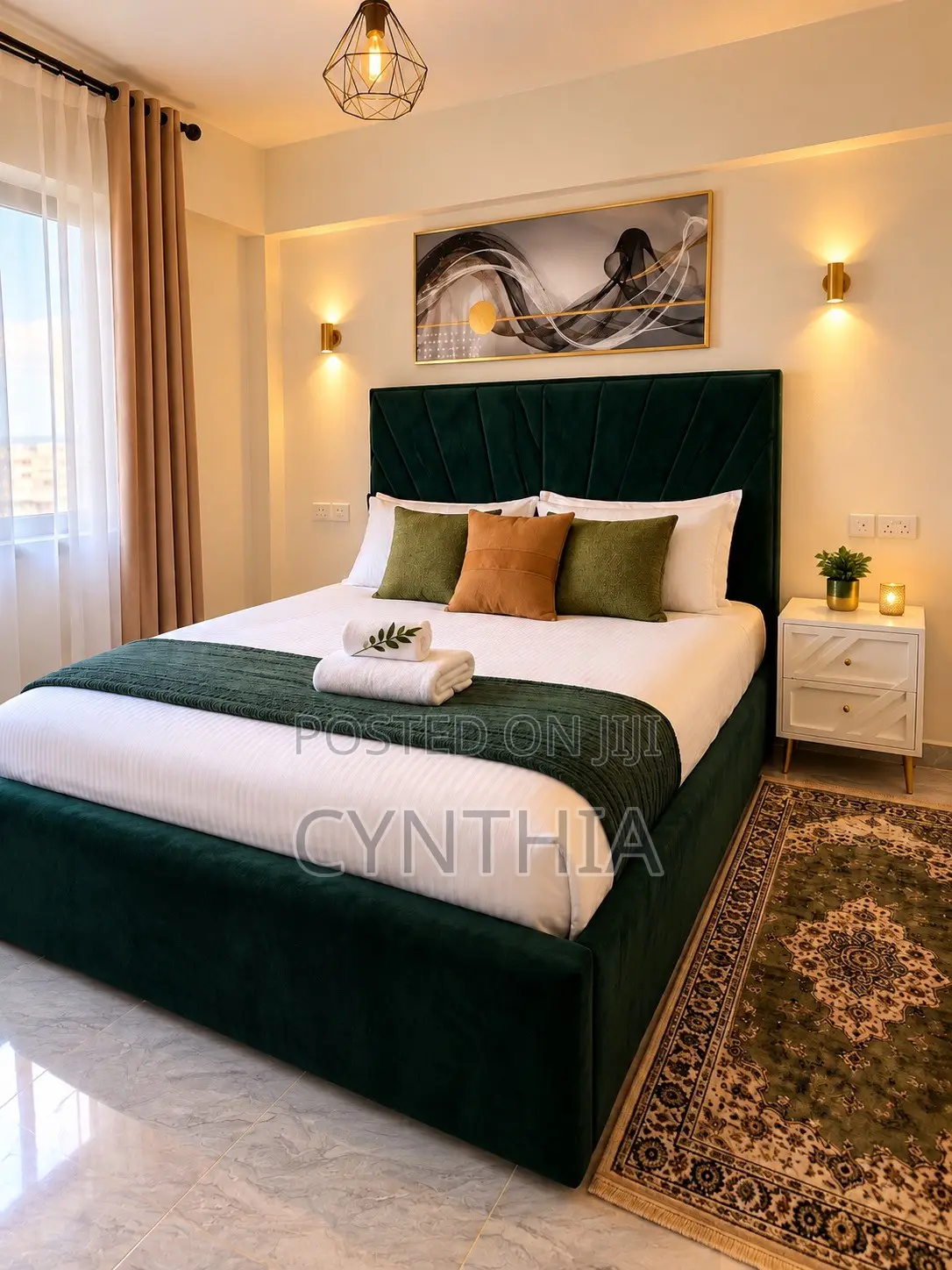 Furnished 2bdrm Apartment in Mombasa Road for rent