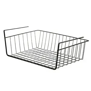 Under Shelf Hanging Wire Basket Mesh Cabinet Organizer