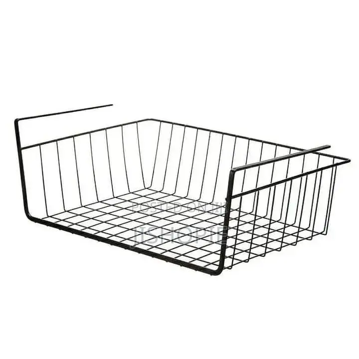 Under Shelf Hanging Wire Basket Mesh Cabinet Organizer