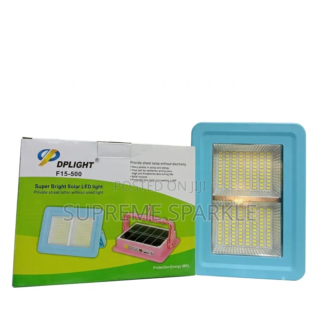Solar Floodlight DPLIGHT F15-500 Outdoor Rechargeable Lamp