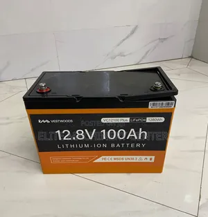 Vestwoods VC12100 Plus 12.8V 100Ah (1280Wh) Lithium-Ion Battery,