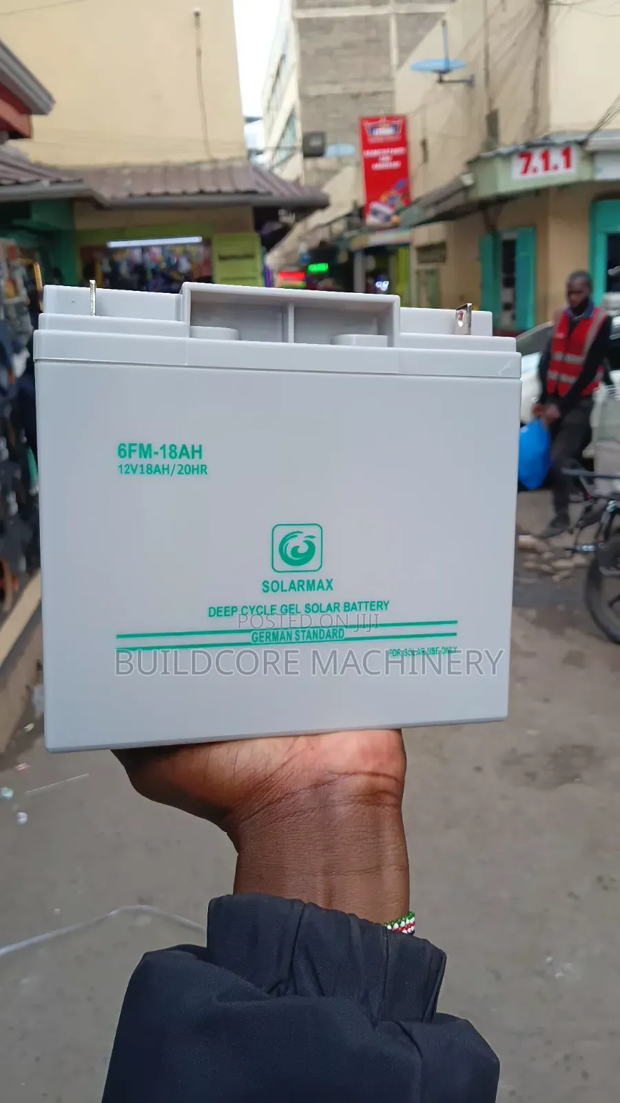 Solarmax 18AH 12V Deep Cycle Gel Battery
