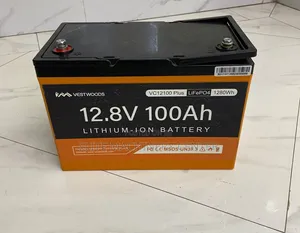 Vestwoods VC12100 Plus 12.8V 100Ah (1280Wh) Lithium-Ion Battery,
