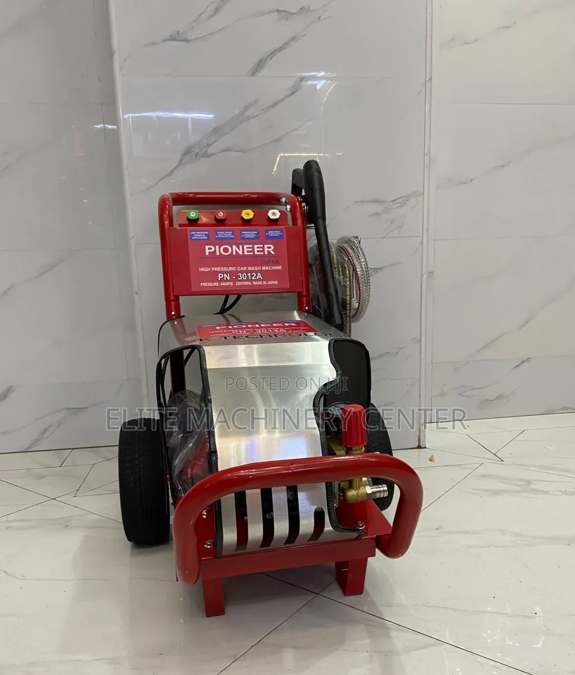 Pioneer Japan 4400 PSI Electric High-Pressure Car Wash Machine