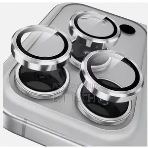 iPhone 17 Pro Max Lens Protector - Metal Ring + Glass