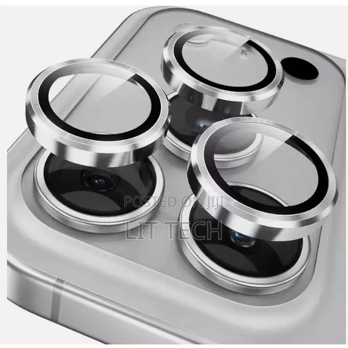 iPhone 17 Pro Max Lens Protector - Metal Ring + Glass