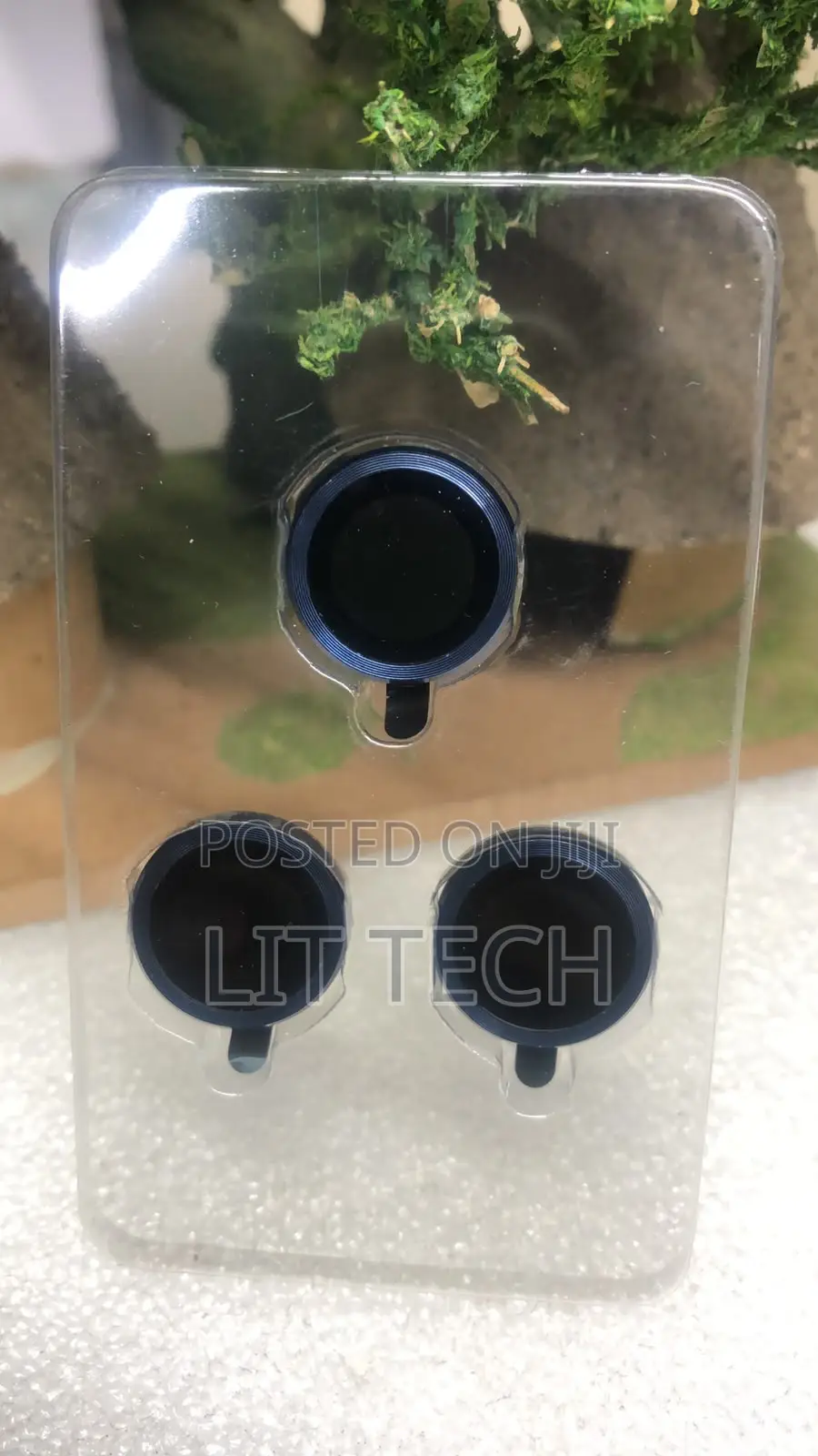 iPhone 17 Pro Max Lens Protector - BLUE - 3 Piece Set