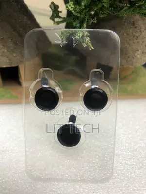 iPhone 17 Pro Max Lens Protector - BLACK - 3 Piece Set