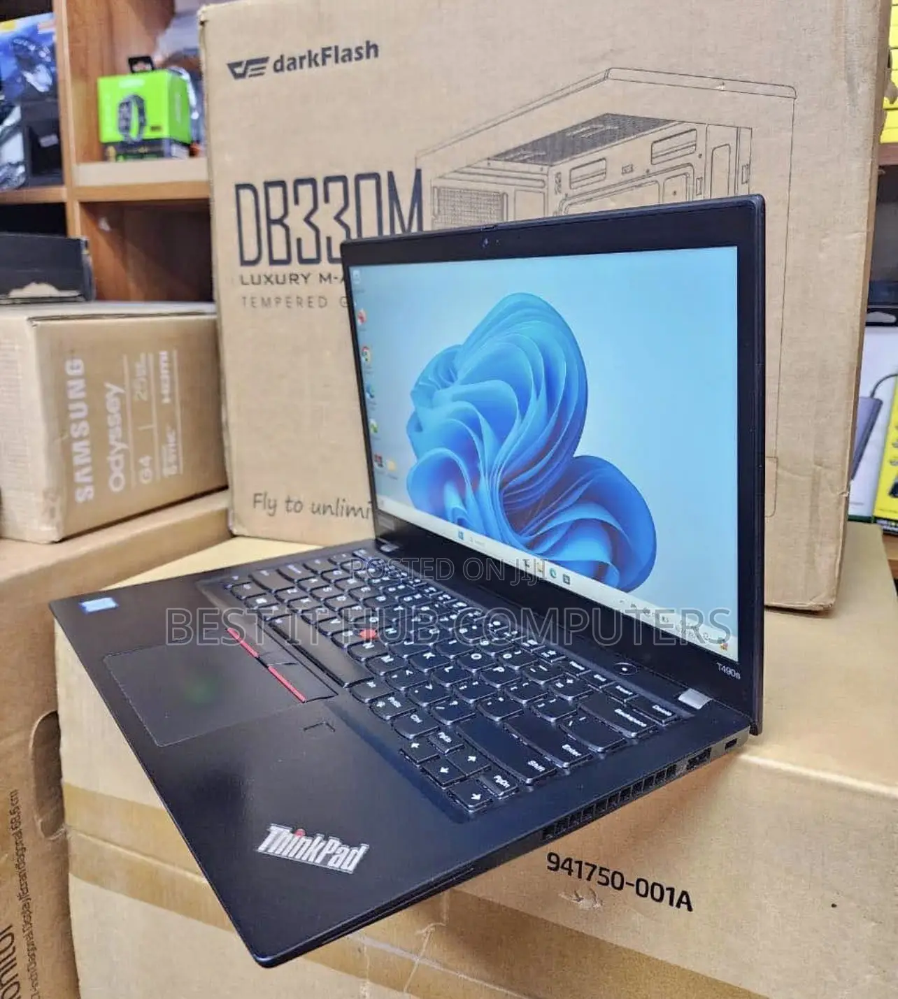 Laptop Lenovo ThinkPad T490s 8GB Intel Core i7 SSD 256GB
