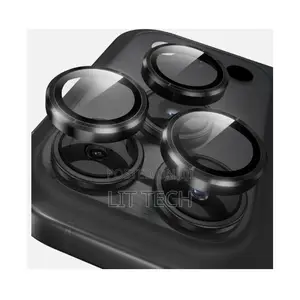 iPhone 17 Pro Max Lens Protector - BLACK - 3 Piece Set