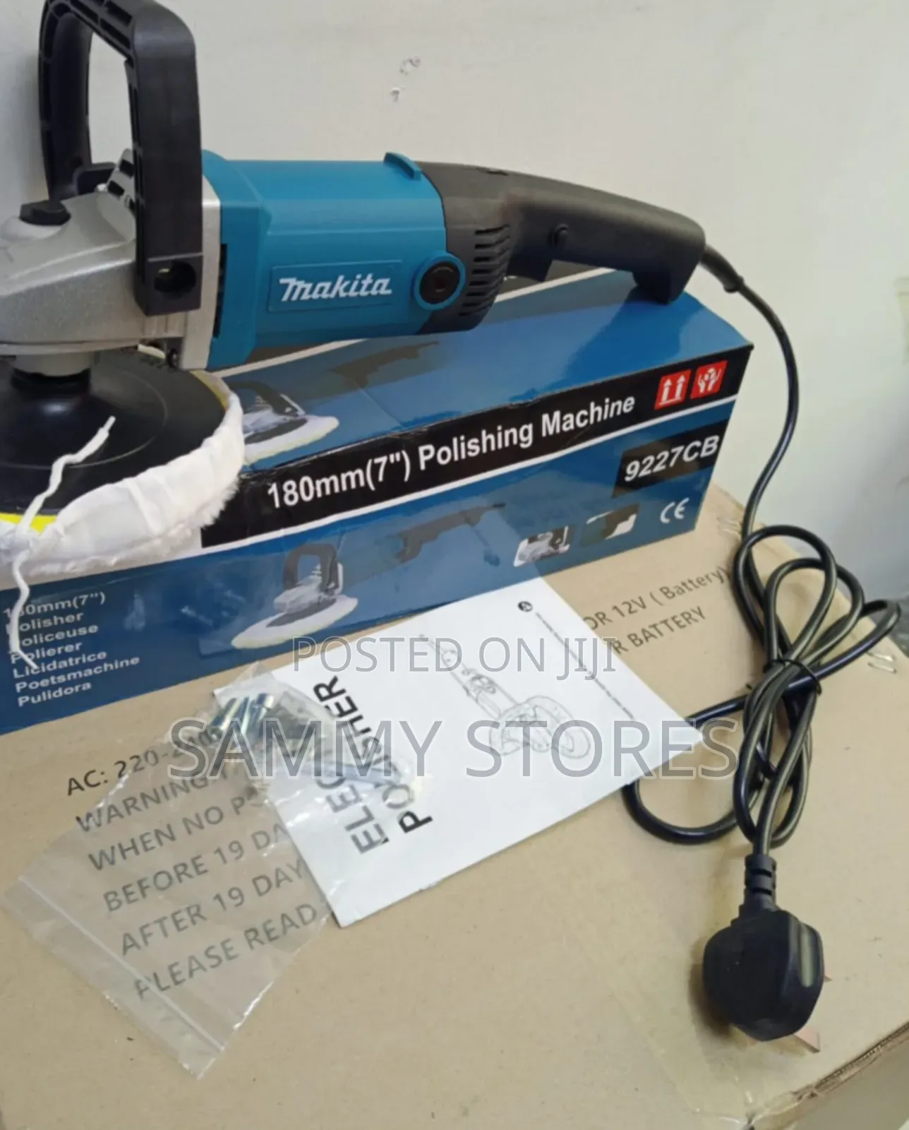 Makita Heavy Duty Buffing Machine for Auto Detailing