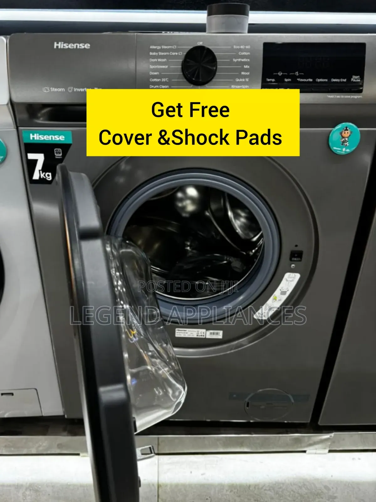 Hisense 7kg Front Load Washing Machine