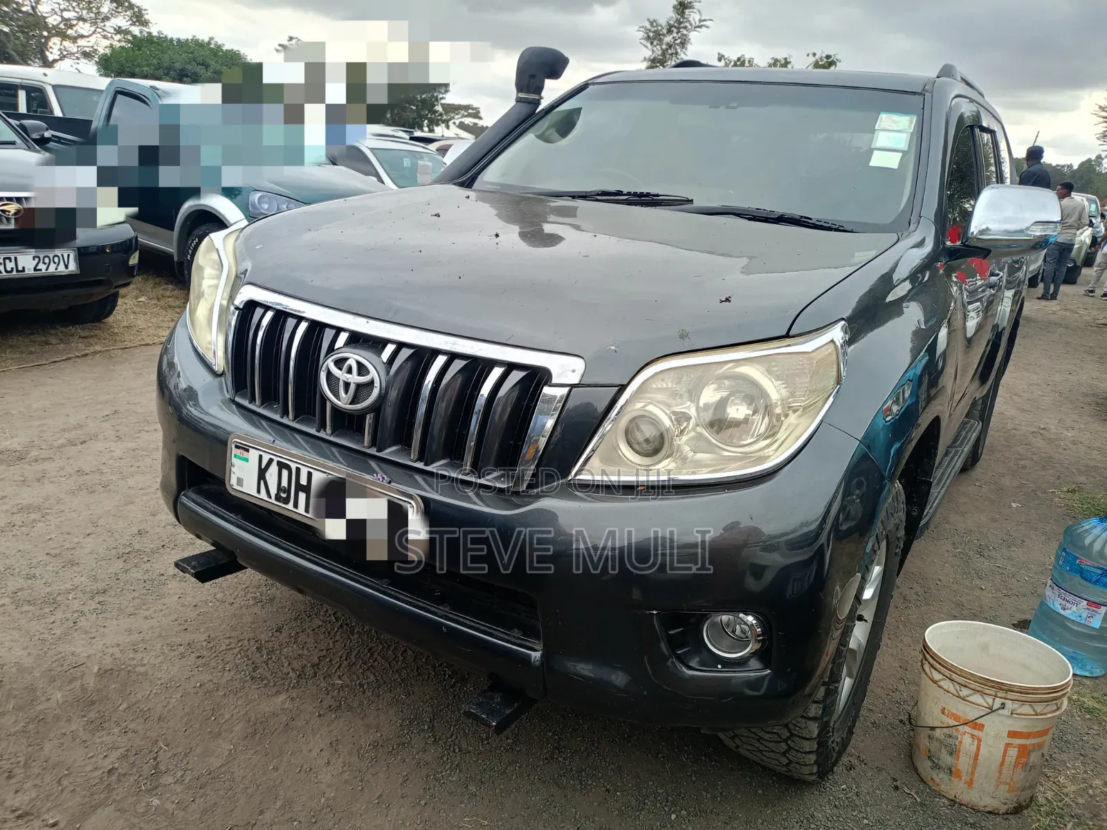 Toyota Land Cruiser Prado 3.0 D-4D (190 Hp) 7 seats 2015 Gray