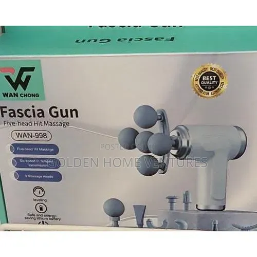JY-680 8-Head Multi-Functional Deep Tissue Massage Gun