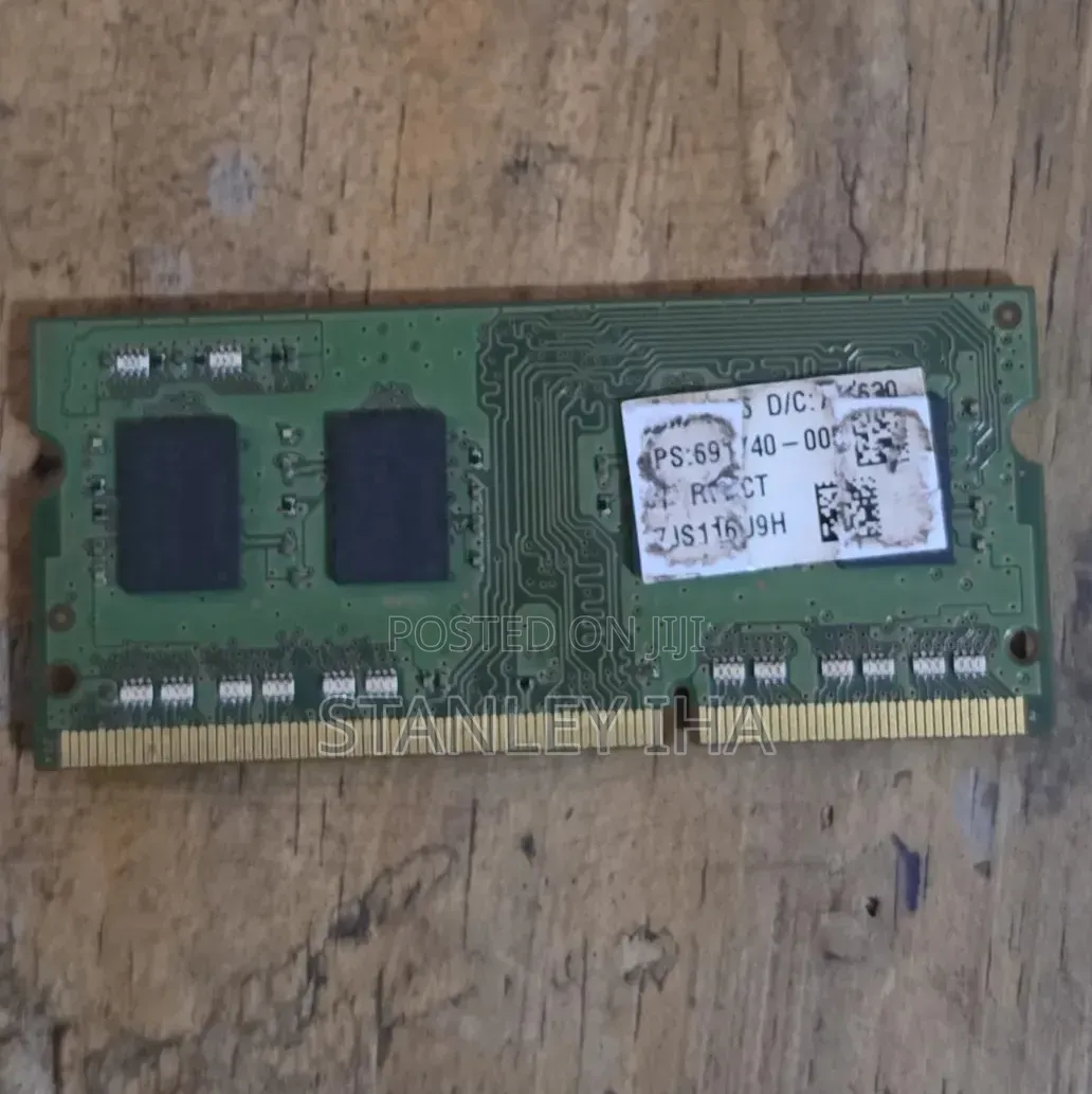 Laptop Ram Stick Ddr3 So-Dimm 4gb