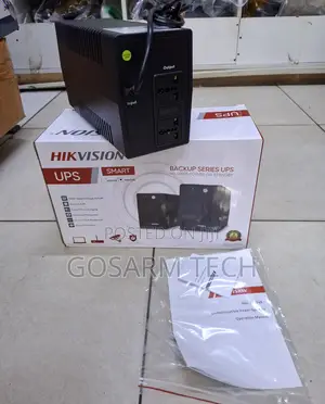 Hikvision DS-UPS1000 |1000VA Line-Interactive UPS |Safe Shutdown Power