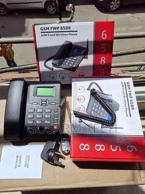 Wireless Deskphone ETS-6588 Ideal for Remote Areas Backup Home Lines"