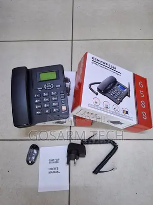 6588 GSM Fixed Wireless Desk Phones for Offices Business Call Center