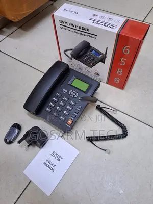 New 6588 Dual-Sim Dekphone Landline Phone Operating on GSM Networks